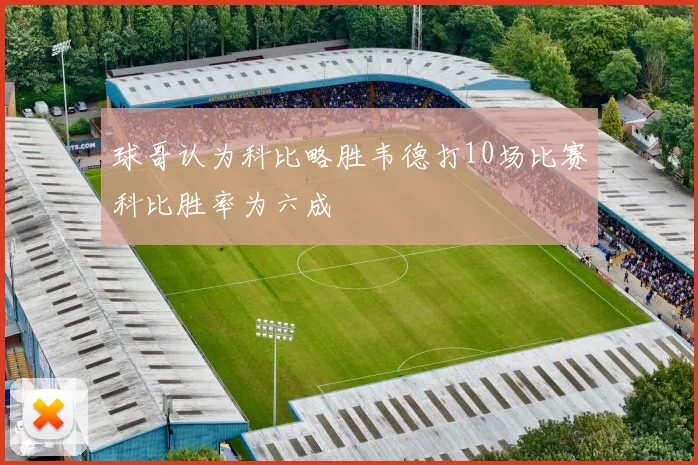球哥认为科比略胜韦德打10场比赛科比胜率为六成